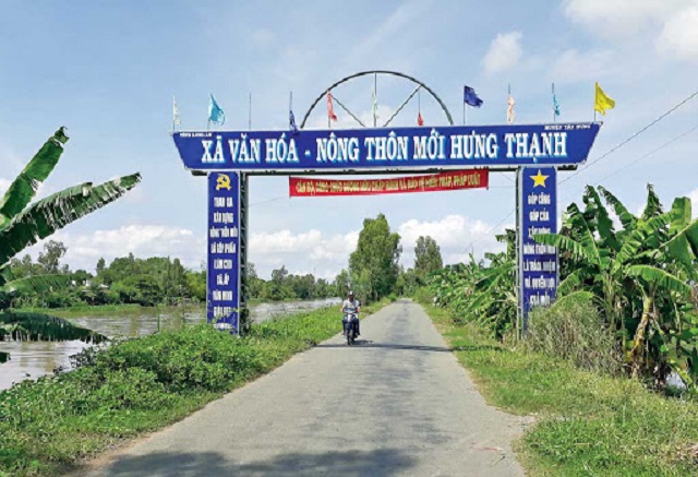 Hưng Thạnh đang nỗ lực xây dựng NTM nâng cao năm 2020.