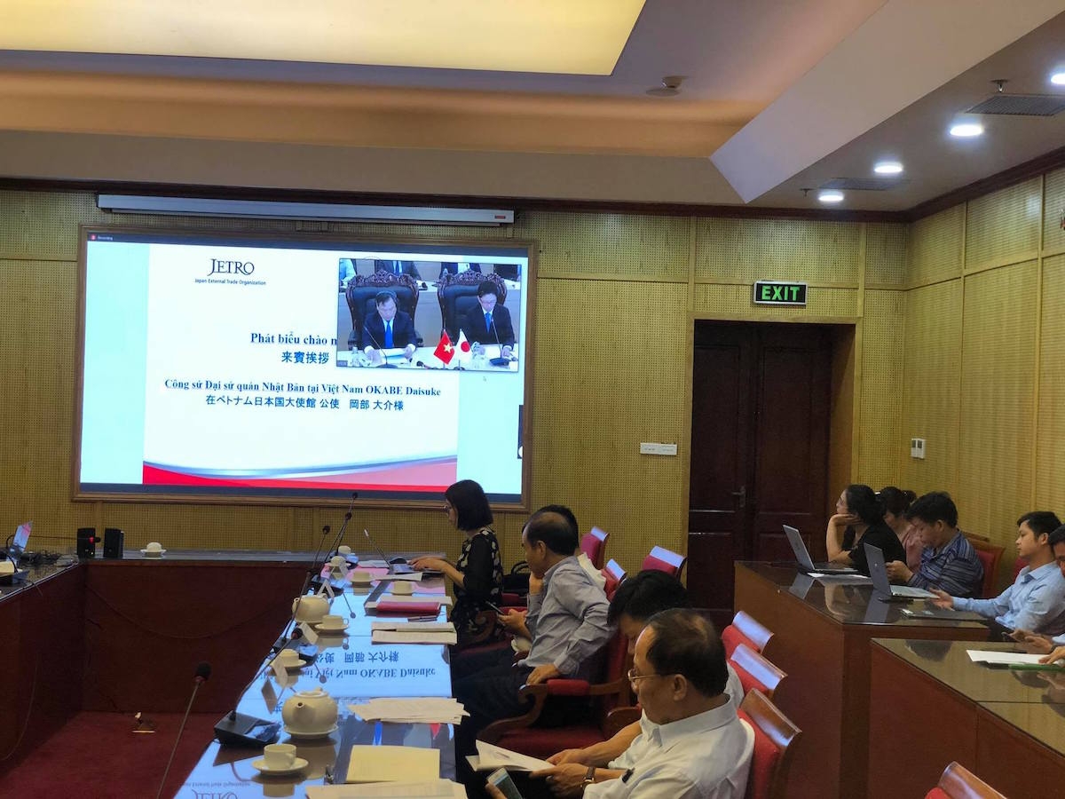 Hội nghị xúc tiến đầu tư trực tuyến Việt Nam – Nhật Bản