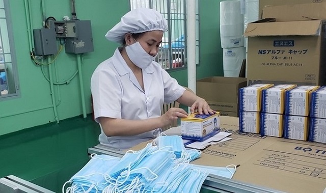 Việt Nam xuất 557 triệu khẩu trang mùa dịch (Ảnh Internet)