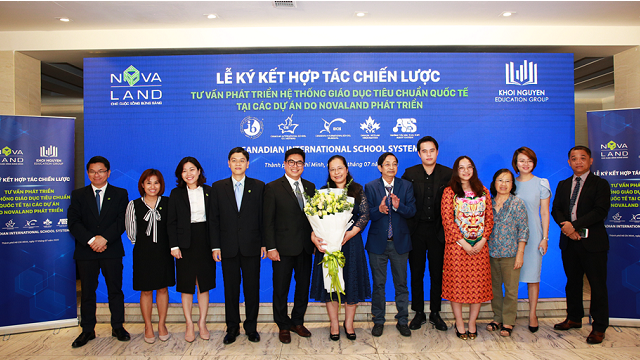 Hợp tác cùng Khôi Nguyên là bước đi chiến lược giúp Novaland phát triển các tiện ích giáo dục chuyên nghiệp, mang đến cuộc sống tiện nghi cho cư dân tại các Dự án và các khu vực lân cận