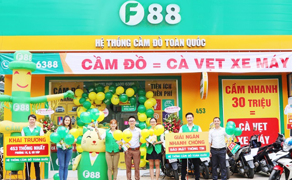 F88 Giá trị đầu tư: 6 triệu USD Cũng trong tháng 6, F88 - chuỗi cho vay cầm cố tài sản tại Việt Nam, thông báo nhận thêm 140 tỷ đồng (6 triệu USD) trong vòng đầu tư tăng trưởng thứ 3 từ 2 quỹ tài chính quốc tế Mekong Enterprise Fund III (do Mekong Capital tư vấn quản lý) và Granite Oak với định giá gần 2.100 tỷ đồng tại thời điểm cuối năm 2019.