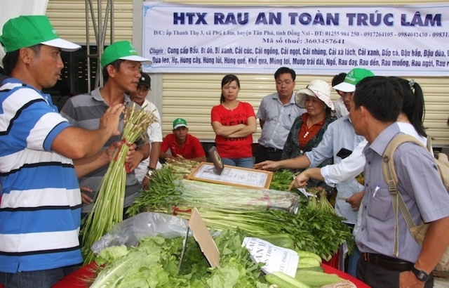 Chuỗi liên kết nông sản giúp các HTX nông nghiệp ở Tân Phú ổn định đầu ra (ảnh:TL)