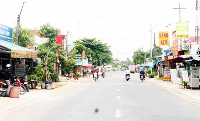 Bộ mặt NTM xã Châu Hưng đang có những chuyển biến toàn diện.