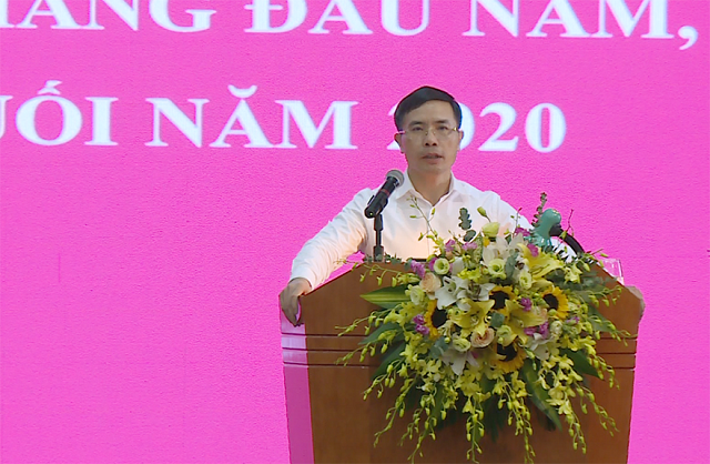 Đồng chí Phạm Đức Ấn - Chủ tịch Hội đồng Thành viên phát biểu chỉ đạo Hội nghị