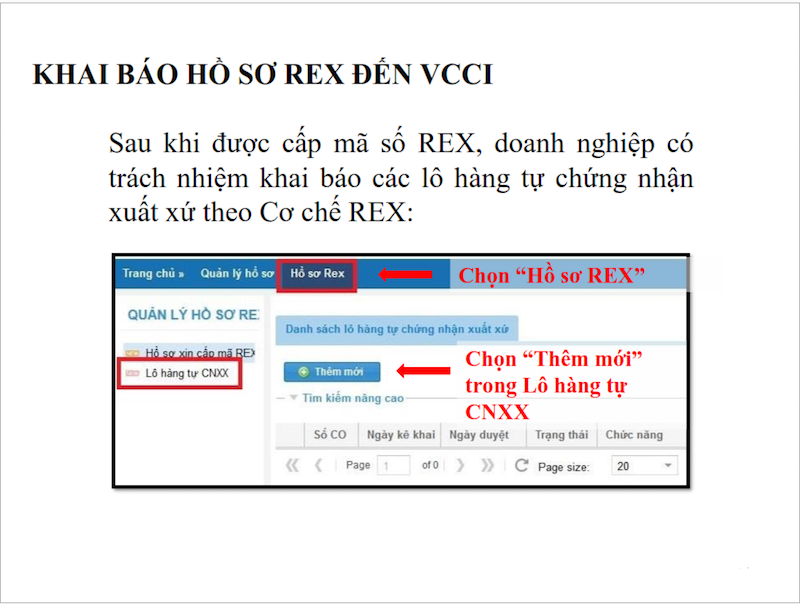 Bộ Công Thương đề nghị VCCI khẩn trương giải quyết, xử lý hồ sơ đăng ký mã số REX.