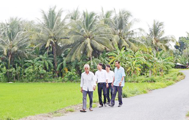 Nhờ huy động được sức dân, Bình Ninh đã về đích NTM vào tháng 6/2020.