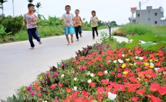 Diện mạo nông thôn khởi sắc với cơ sở hạ tầng ngày càng khang trang sạch đẹp nhờ chương trình xây dựng NTM (Ảnh: Internet)