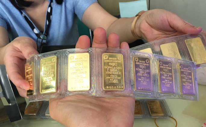 Giá vàng SJC ngày 24/7 đang tiến sát mức 55 triệu đồng/lượng