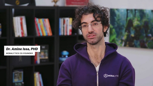 Amine Issa, đồng sáng lập kiêm CEO của Mobalytics.(Ảnh Internet)