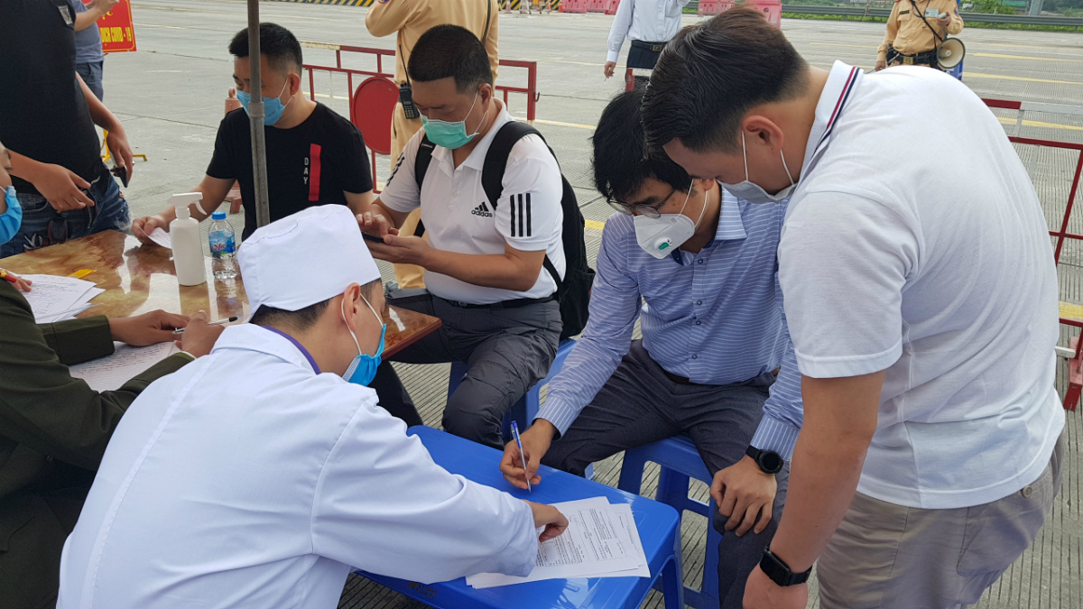 Hướng dẫn khai báo Y tế (ảnh minh họa)