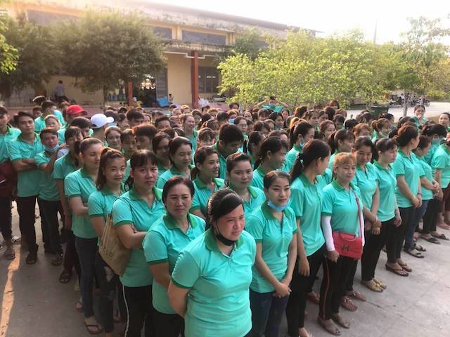 Công ty TNHH Victory International Việt Nam góp phần đào tạo và tận dụng được nguồn lao động sẵn có ở Kiến Tường.