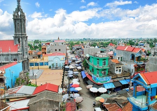 Thời gian qua huyện Bình Giang đã tập trung xây dựng NTM, đặt ra các giải pháp tập trung phát triển kinh tế, nâng cao thu nhập cho người dân