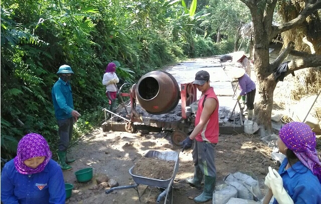 Xây dựng nông thôn mới giúp nâng cao đời sống của người dân