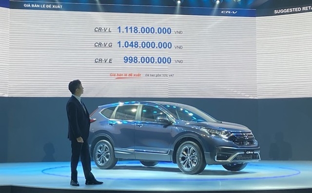 Honda ra mắt CR-V 2020: Thêm tính năng an toàn, giá bán từ 998 triệu (Ảnh Internet)
