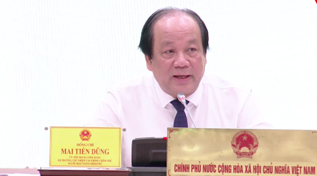 Bộ trưởng Chủ nhiệm Văn phòng Chính phủ Mai Tiến Dũng