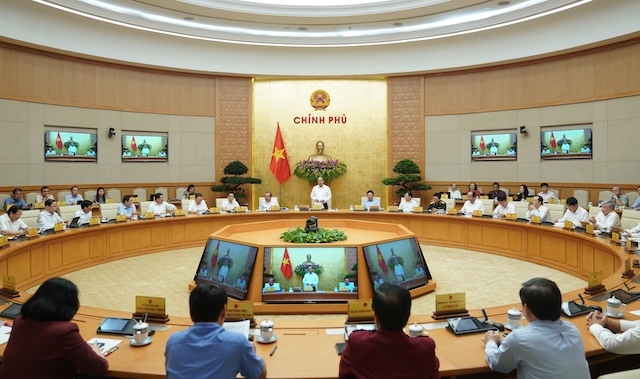 Thủ tướng chủ trì phiên họp Chính phủ thường kỳ tháng 7 (Ảnh Internet)