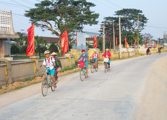 Thực hiện chương trình quốc gia về giảm nghèo bền vững, đời sống người dân Duy Xuyên được nâng lên rõ rệt (Ảnh: TL)