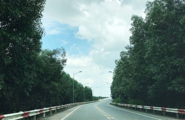 Với lợi thế của một “đô thị xanh”, xã Bạch Đằng nằm trong hành trình tuyến du lịch xanh của thị xã Tân Uyên (ảnh:TL)