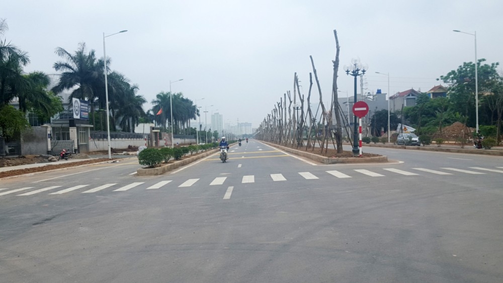 Đường Trần Hữu Dực được xây dựng bởi dự án BT (Ảnh: Internet)