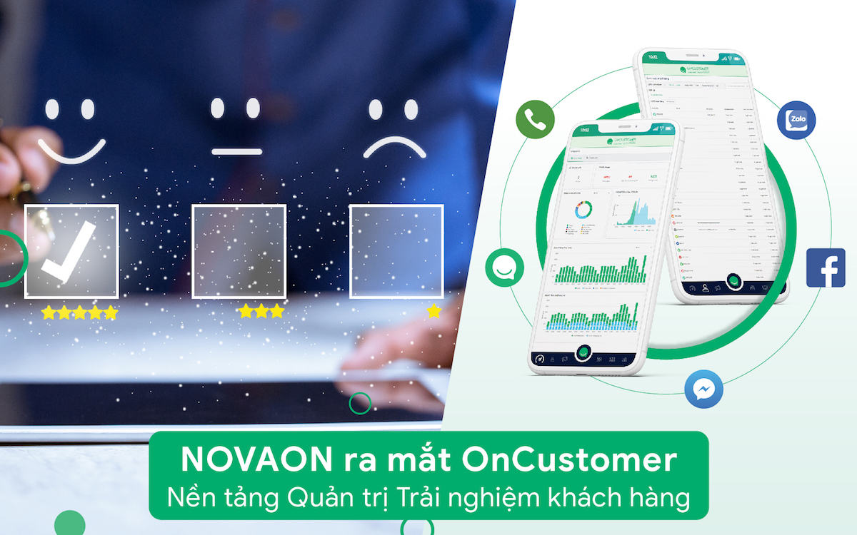 Novaon ra mắt nền tảng quản trị trải nghiệm khách hàng OnCustomer