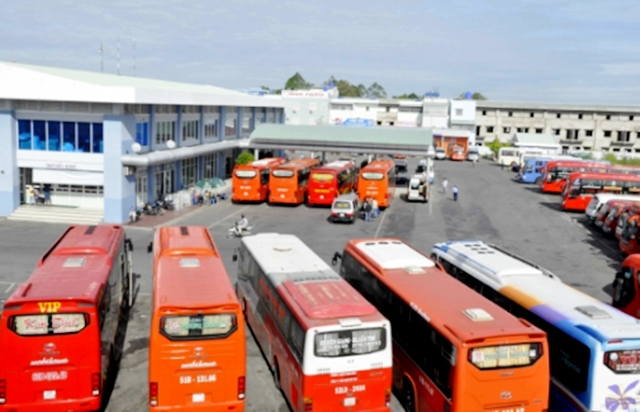 Vận tải hành khách tuyến cố định là một trong những lĩnh vực chính của HTX (Ảnh TL)