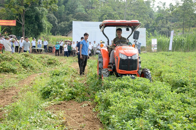 Tập huấn và thực hành về sử dụng máy nông nghiệp giúp nâng cao ý thức về an toàn lao động (Ảnh: TL)