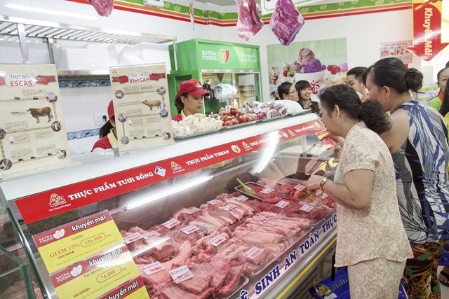Vissan giảm 20% giá bán thịt heo.