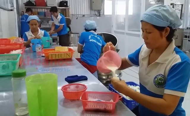 Hoạt động của HTX Nông nghiệp Thương mại Dịch vụ Bò sữa Đông Thạnh đang đi vào ổn định (ảnh:TL)