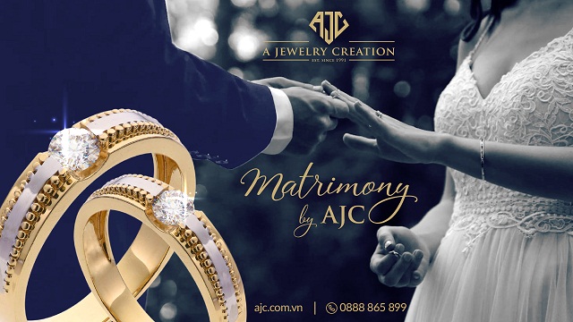Bộ sưu tập Matrimony là dòng trang sức cưới cao cấp của AJC, được ví như món quà may mắn và hạnh phúc để tình yêu đôi lứa mãi thăng hoa.