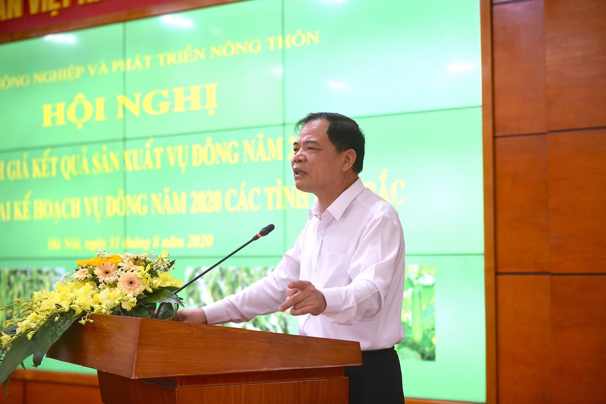 Bộ trưởng Bộ NN&PTNT Nguyễn Xuân Cường.