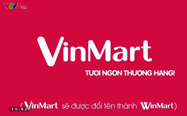 Mới đây, trong một quảng cáo của VinMart trên sóng VTV bất ngờ xuất hiện dòng chữ VinMart sẽ đổi tiên thành WinMart khiến nhiều người quan tâm.