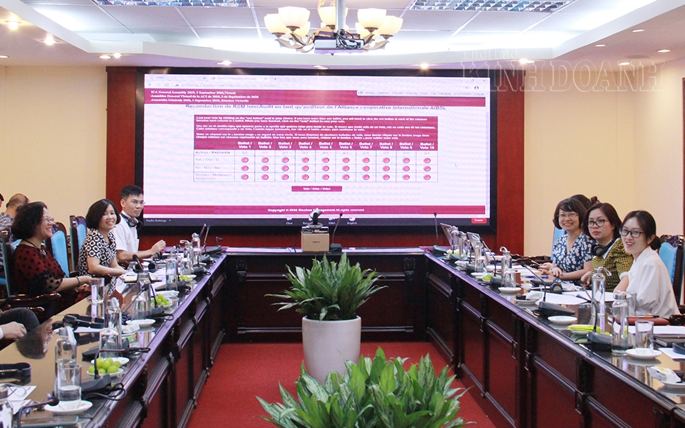 Các đại biểu tham dự hội nghị trực tuyến thống nhất cao về chương trình nghị sự nói chung và phát triển tiêu chuẩn tài chính kế toán nói riêng của ICA.