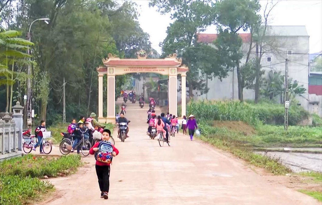 Nông thôn mới tỉnh Thái Nguyên đang từng ngày khởi sắc.