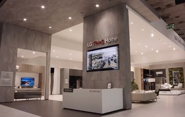 LG giới thiệu mẫu nhà thông minh trang bị công nghệ hiện đại.