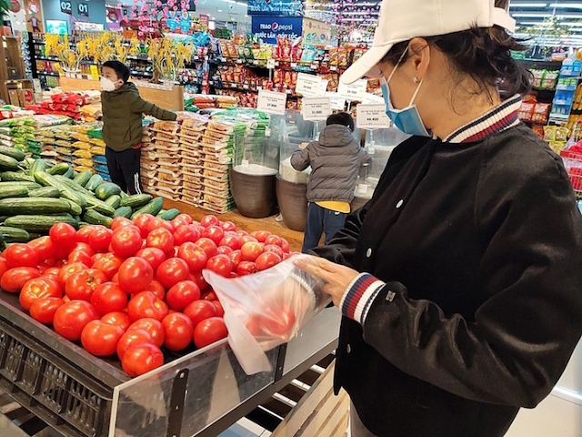 Kênh bán hàng hiện đại ghi nhận mức tăng trưởng tích cực.