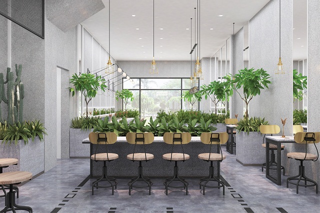 Ưu thế không gian lớn, nhà phố 8mx17.5m tại River Park 1 phù hợp với đa dạng hình thức khai thác kinh doanh.