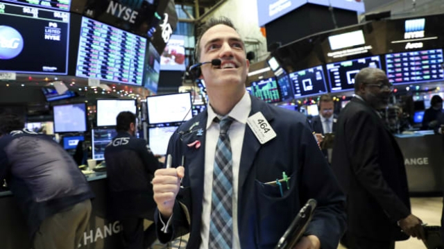 Sàn Chứng khoán New York. (Ảnh: Getty Images)