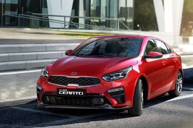 Kia Cerato: 529-665 triệu đồng.