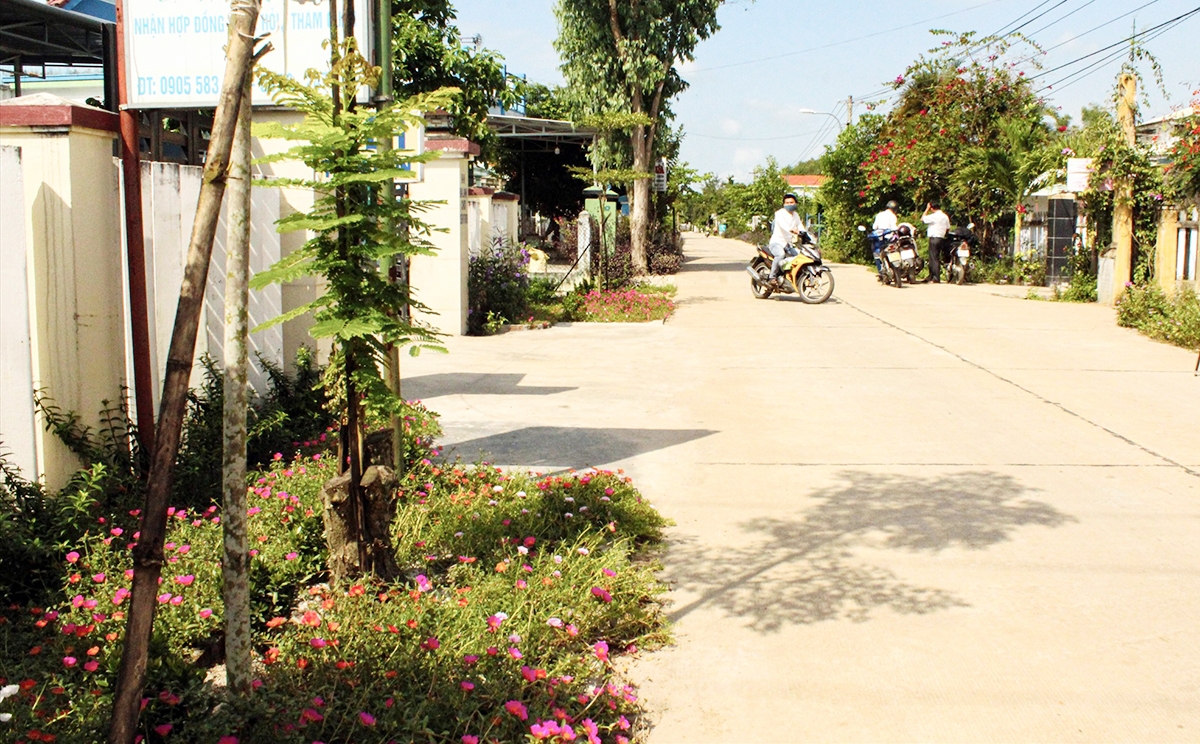 Hạ tầng giao thông nông thôn của huyện Núi Thành ngày càng được hoàn thiện (Ảnh: TL)