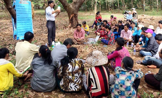 Huyện Bù Gia Mập chú trọng phổ biến kiến thức về trồng trọt cho người dân tộc thiểu số (ảnh:TL)