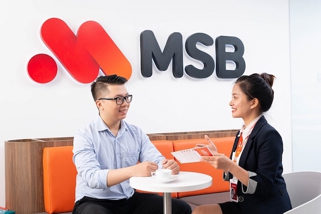 MSB vừa phá giá lãi suất áp dụng cho vay tiêu dùng chỉ còn 0% cho tháng đầu tiên.