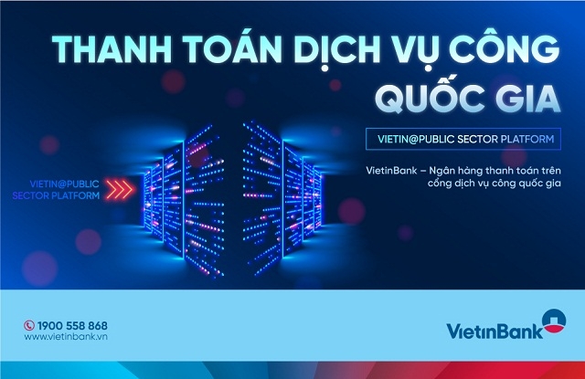 Với những lợi thế sẵn có, VietinBank đã tiên phong, tham gia mạnh mẽ trong việc đồng hành cùng VPCP xây dựng triển khai Cổng DVCQG.