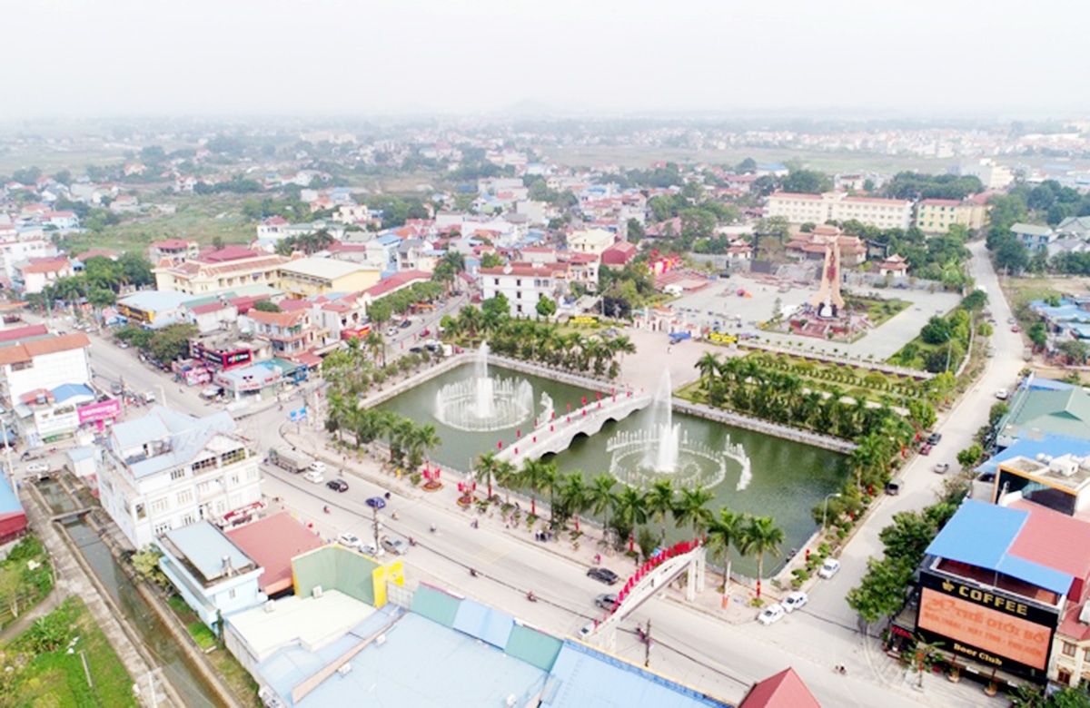 Phổ Yên đang là điểm sáng trong xây dựng nông thôn mới của tỉnh Thái Nguyên (Ảnh: TL)