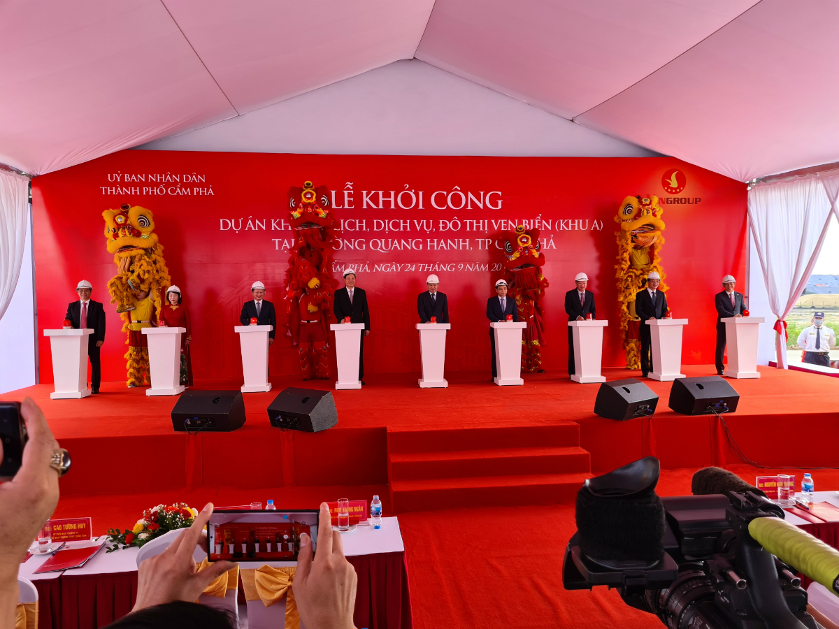 Dự án Khu du lịch – dịch vụ - đô thị ven biển Quang Hanh dự kiến sẽ được hoàn thành vào năm 2023