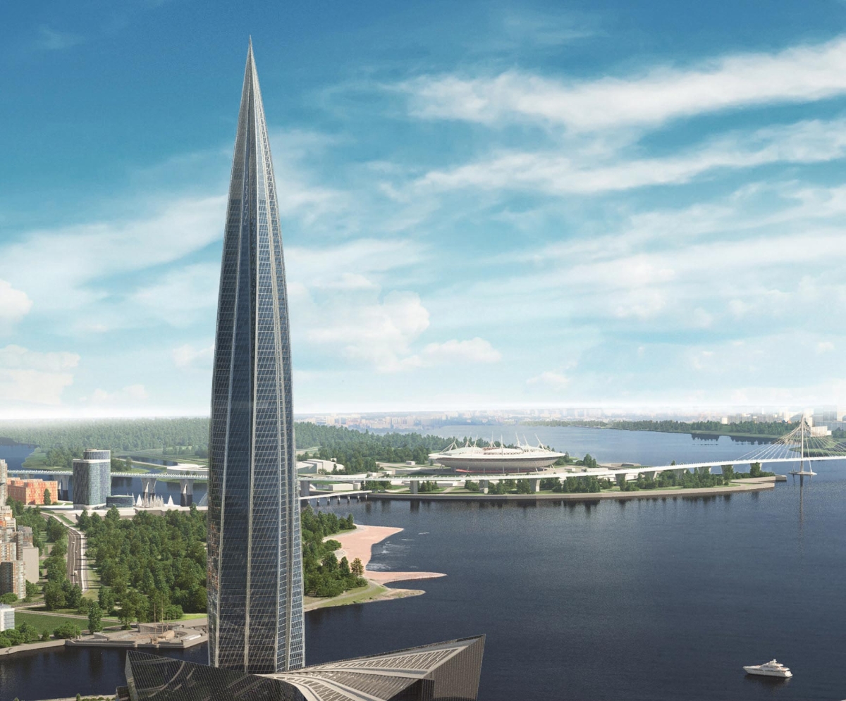 13. Trung tâm Lakhta Chiều cao: 462 mét Số tầng: 87 Địa điểm: Saint Petersburg, Nga Ngày hoàn thành: 2019