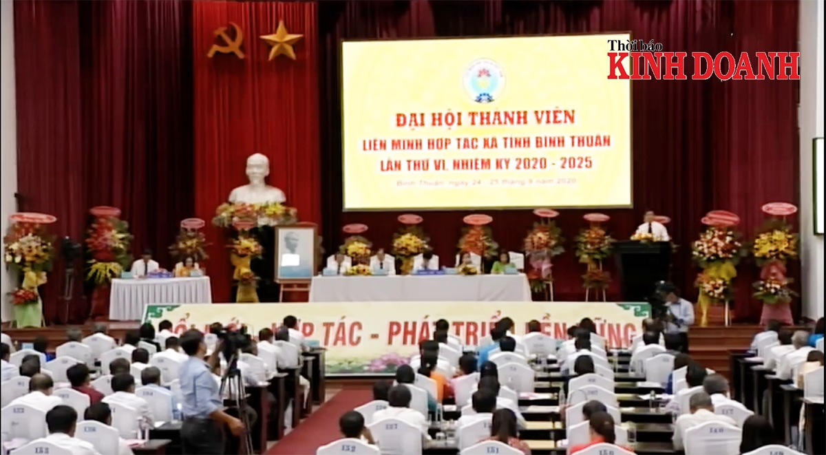 Ban Chấp hành Liên minh HTX tỉnh Bình Thuận nhiệm kỳ 2020 - 2025.