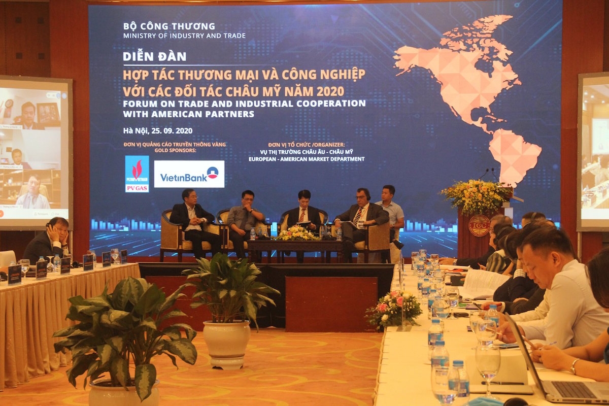 Diễn đàn Hiệp định về hợp tác thương mại và công nghiệp với các đối tác châu Mỹ.