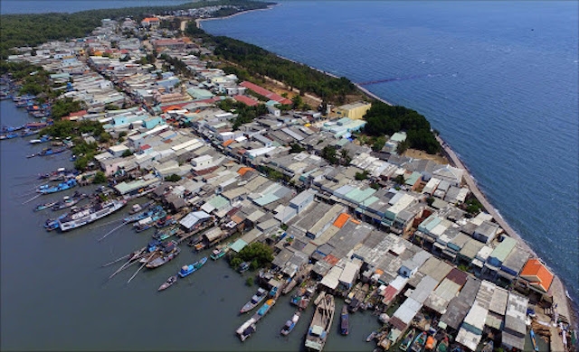 Bộ mặt khởi sắc của xã đảo Thạnh An khi đang nỗ lực xây dựng xã nông thôn mới kiểu mẫu.