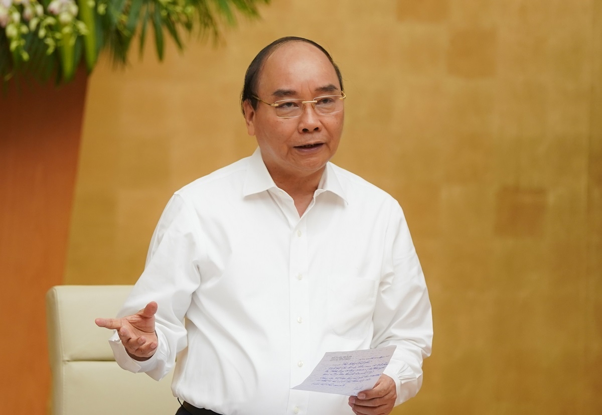 Thủ tướng nhấn mạnh Việt Nam là nước kinh tế tăng trưởng dương duy nhất ở khu vực ASEAN, nằm trong số ít nước tăng trưởng dương trên thế giới.