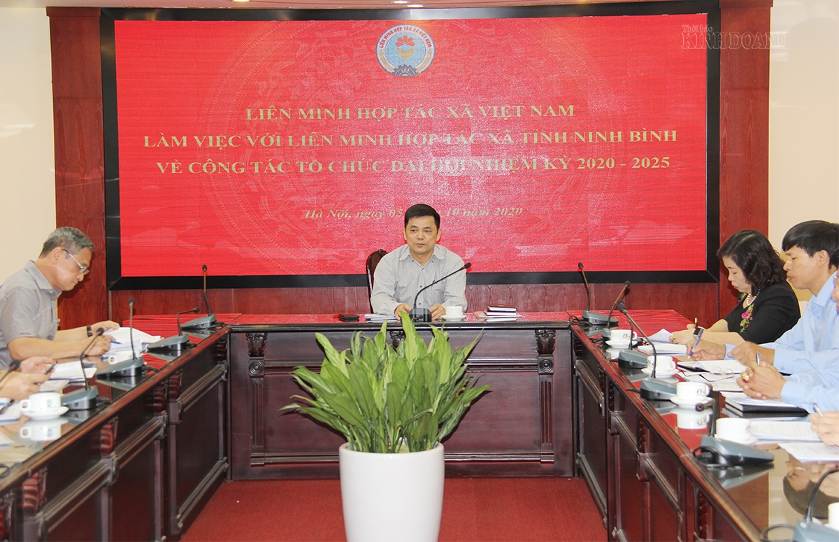 Phó Chủ tịch Liên minh HTX Việt Nam Nguyễn Văn Thịnh Nhiệm kỳ tới Ninh Bình nên chọn một số nhiệm vụ, chương trình mang tính đột phá.